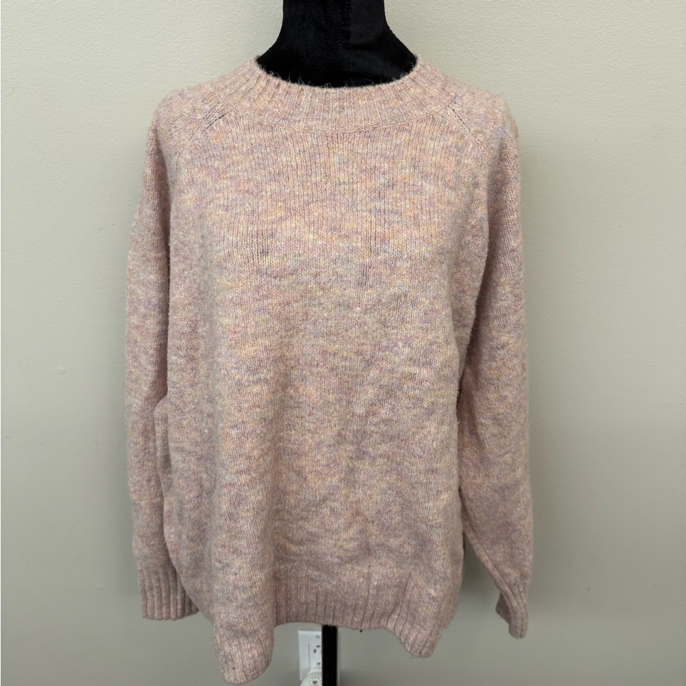 Old Navy Cozy Pink Crew Neck Sweater